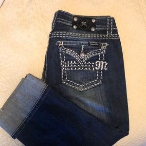 Miss Me jeans crop